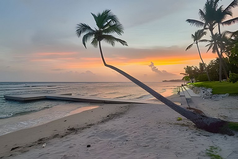Caribbean Life Paradise,1BDRM & BBQ Beachfront Apt