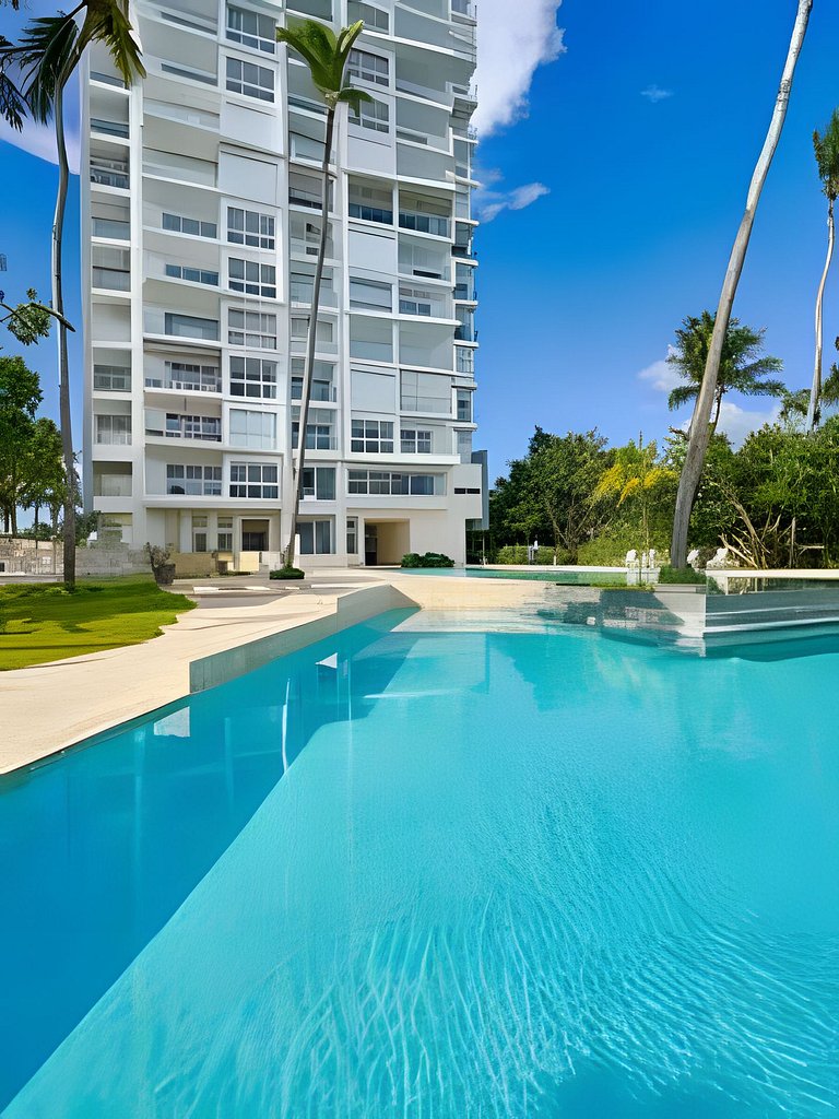 Caribbean Life Paradise,1BDRM & BBQ Beachfront Apt