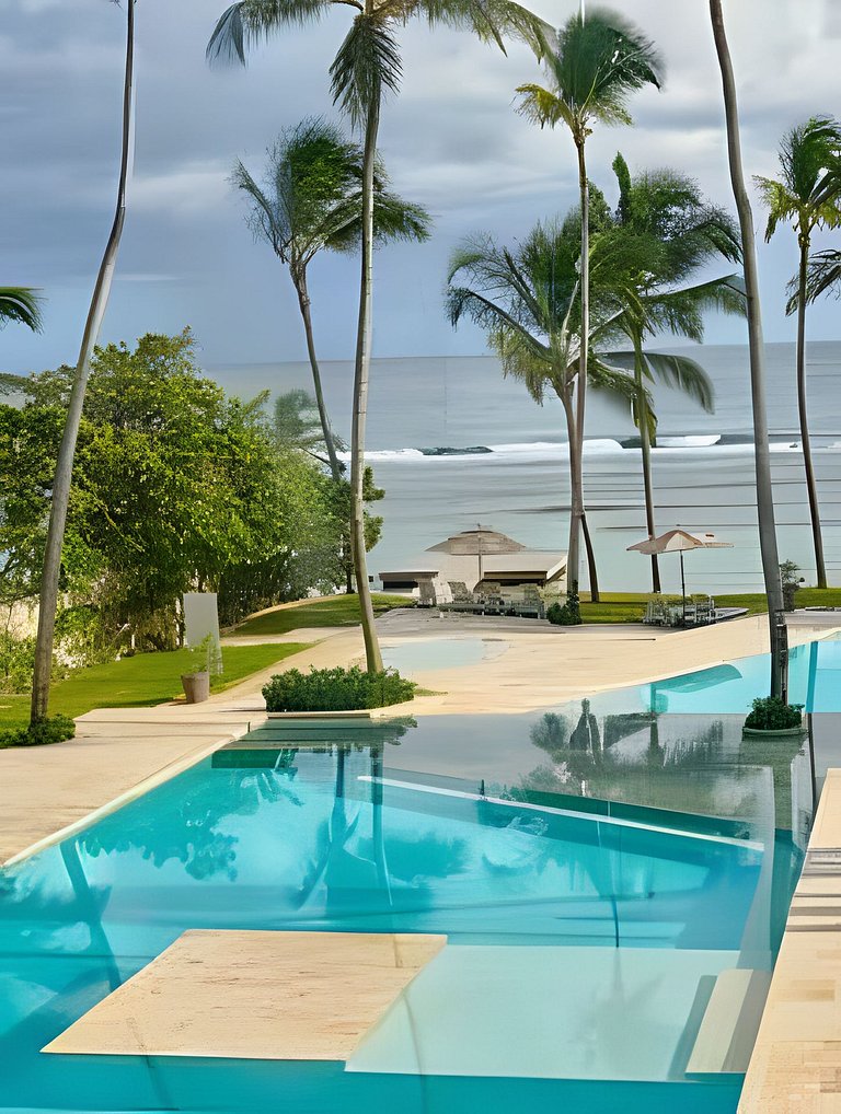 Caribbean Life Paradise,1BDRM & BBQ Beachfront Apt