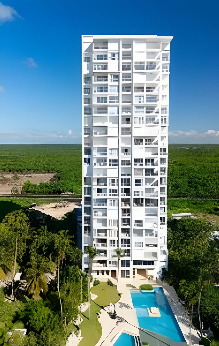 Caribbean Life Paradise,1BDRM & BBQ Beachfront Apt