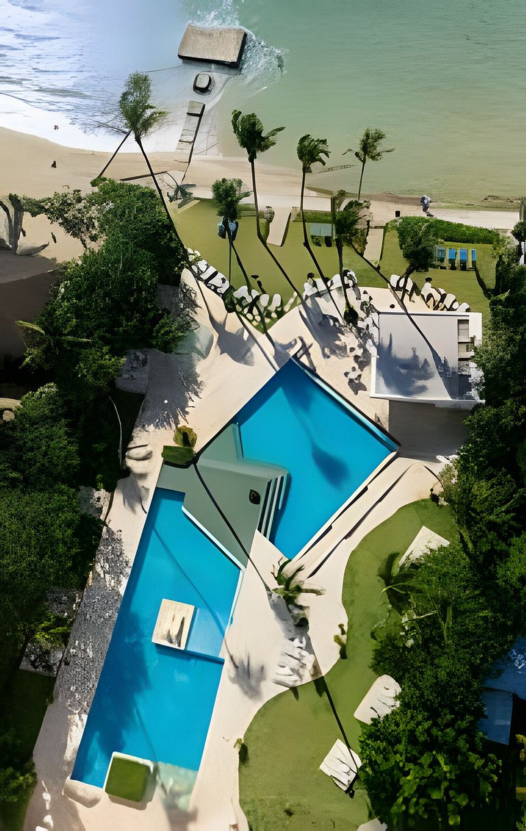 Caribbean Life Paradise,1BDRM & BBQ Beachfront Apt