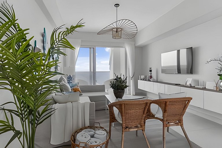 Caribbean Bright Dawn View 1BDRM Beachfront apt.
