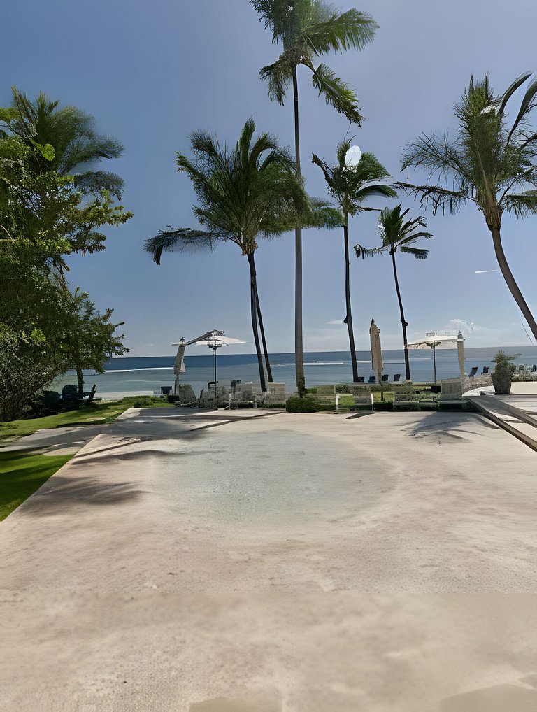 Caribbean Bright Dawn View 1BDRM Beachfront apt.