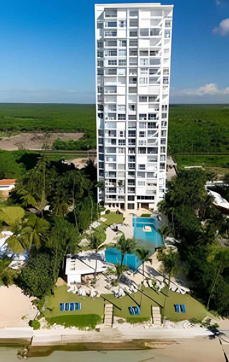 Caribbean Golden Sunset View,1BDRM Beachfront Apt.