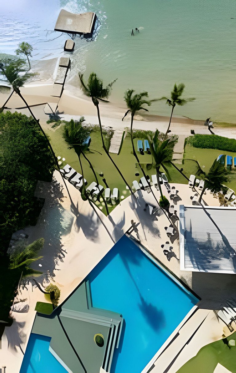 Caribbean Golden Sunset View,1BDRM Beachfront Apt.