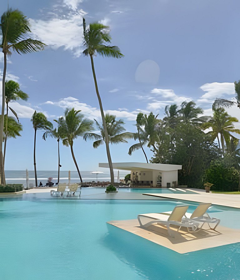 Caribbean Sea View Apt.on 19 level, a serene Stay