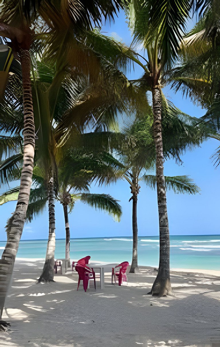 Beachside 1Bdrm Apt. Hidden Oasis with Pool & BBQ