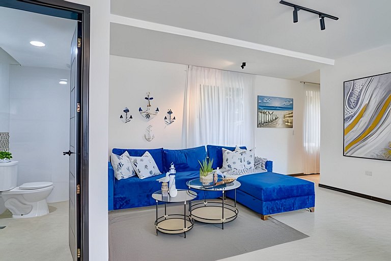 2Bdrm Apt. Front Juan Dolio Beach Access| Pool+BBQ