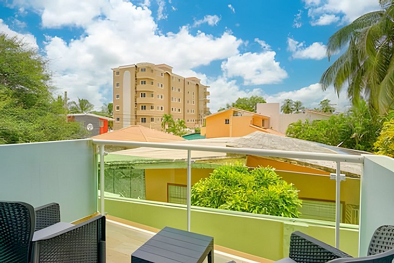 2Bdrm Apt. Front Juan Dolio Beach Access| Pool+BBQ