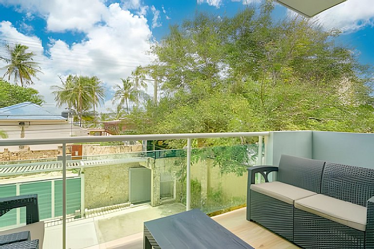 2Bdrm Apt. Front Juan Dolio Beach Access| Pool+BBQ