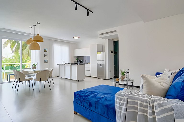 2Bdrm Apt. Front Juan Dolio Beach Access| Pool+BBQ