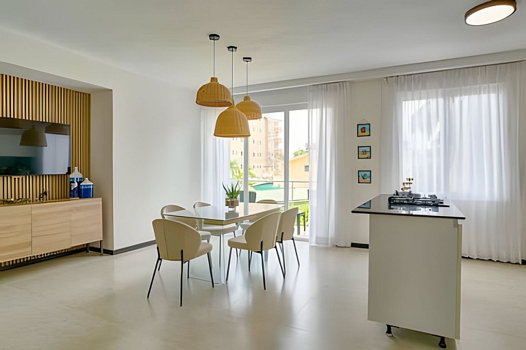 2Bdrm Apt. Front Juan Dolio Beach Access| Pool+BBQ