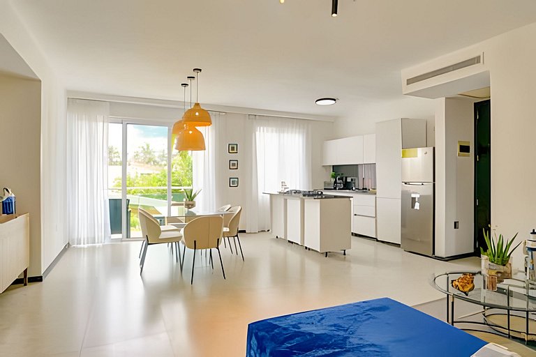 2Bdrm Apt. Front Juan Dolio Beach Access| Pool+BBQ