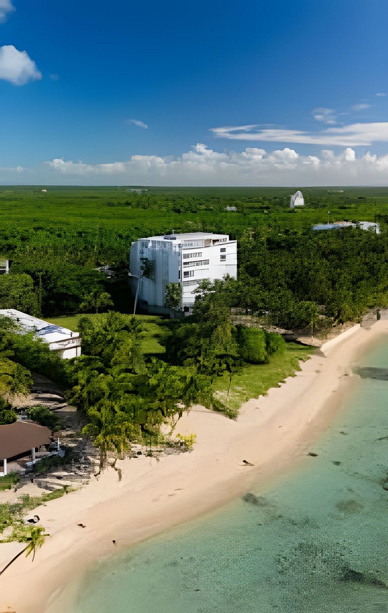 Beachfront cozy & huge Apartment for family trip