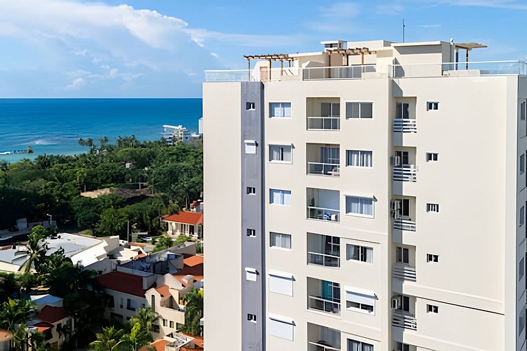 Costal View Apt. Walkable To Beach & Restaurants