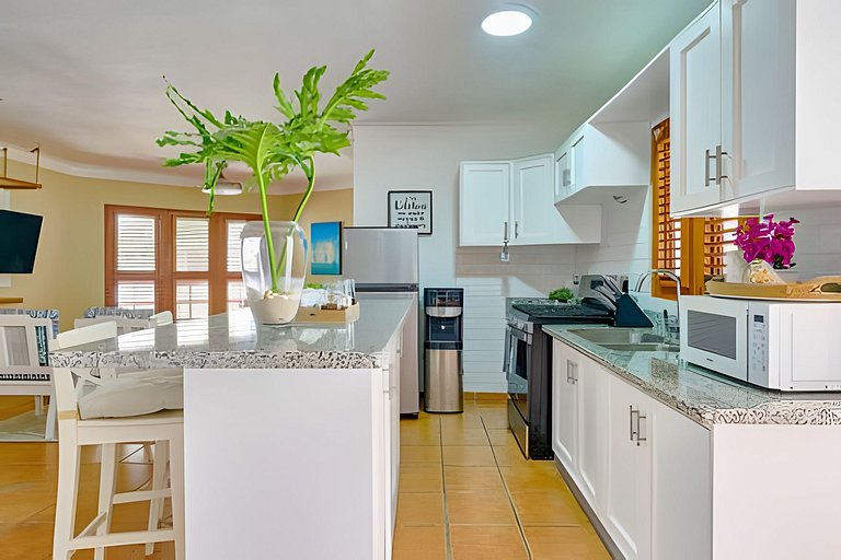 Caribbean Idyllic Vacation at Beachfront 1-BR Apt.