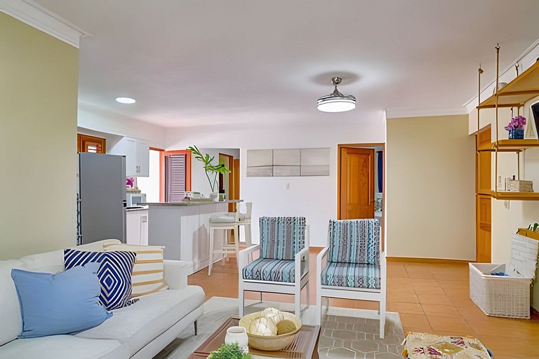 Caribbean Idyllic Vacation at Beachfront 1-BR Apt.