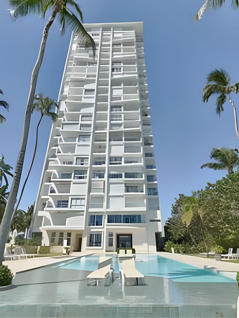 Caribbean Ocean View, 2BDRM Beachfront Apartment