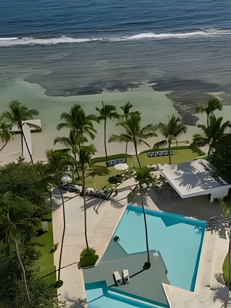 Caribbean Ocean View, 2BDRM Beachfront Apartment
