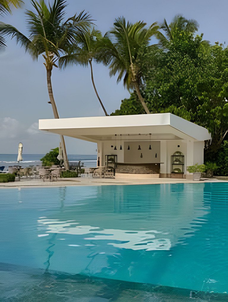 Caribbean Ocean View, 2BDRM Beachfront Apartment