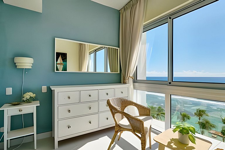 Caribbean Ocean View, 2BDRM Beachfront Apartment