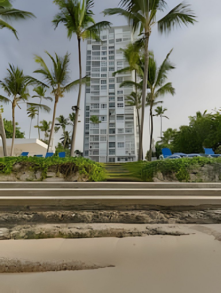 Caribbean OceanView 1Bdrm Beachfront Apartment