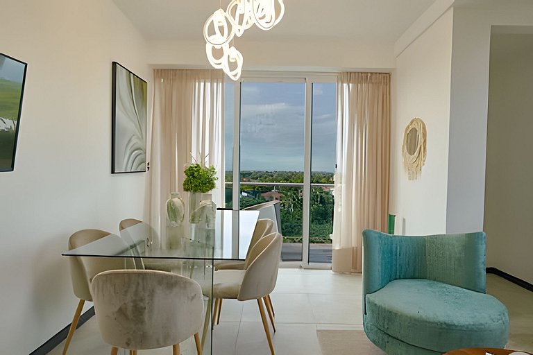 Beachside 1BDR Dreamy Apt.| BBQ + Pool & Sea View