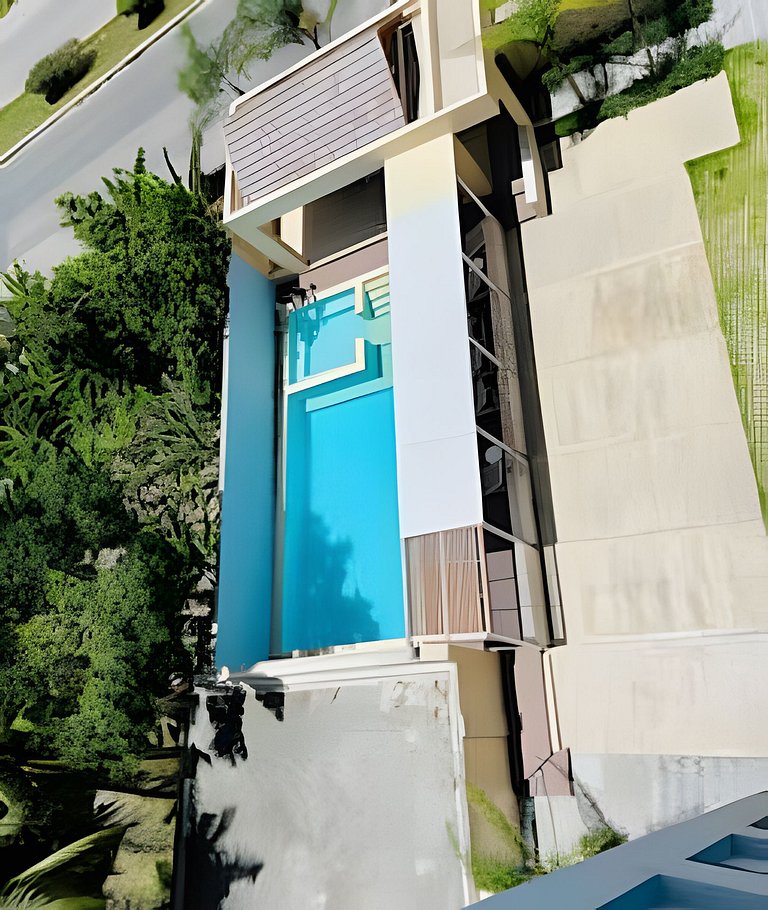 Beachside 1BDR Dreamy Apt.| BBQ + Pool & Sea View