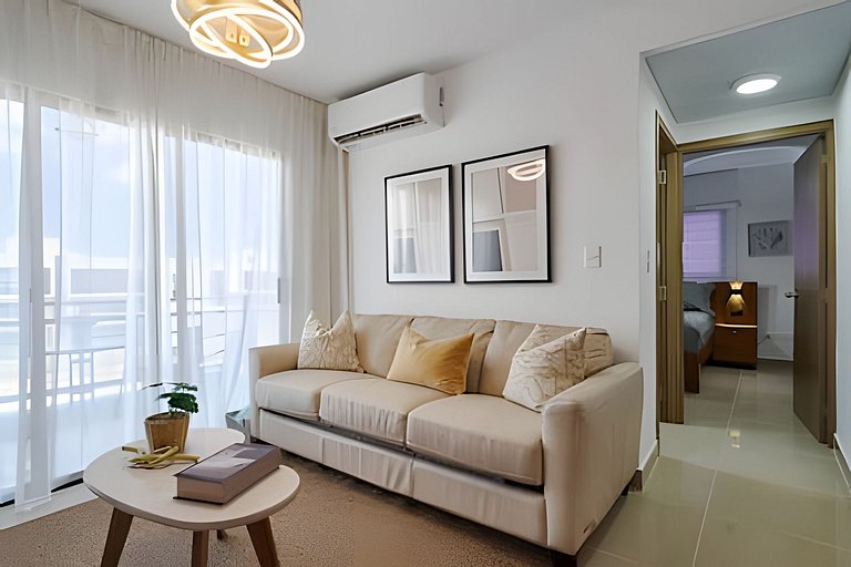Sunset Brightness in a 1Bdrm Apt. in Punta Cana