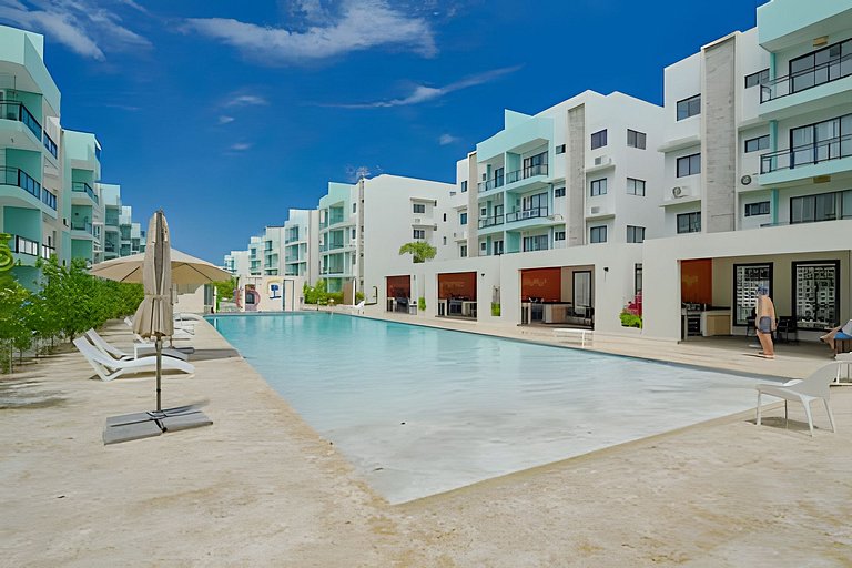 Sunset Brightness in a 1Bdrm Apt. in Punta Cana